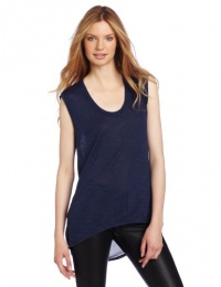 BCBGMAXAZRIA Women's Coby Back Draped Sleeveless Top BCBGMAXAZRIA Women's Coby Back Draped Sleeveless Top