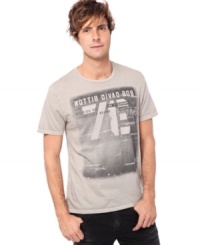 Age is just a number. With time on your side is this short sleeve t-shirt by Buffalo David Bitton. Age is just a number. With time on your side is this short sleeve t-shirt by Buffalo David Bitton.