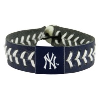 MLB New York Yankees Team Color Baseball Bracelet MLB New York Yankees Team Color Baseball Bracelet