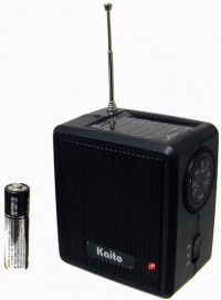 Kaito SB-1059 Mini Hand Crank AM/FM Weather Radio, Black Kaito SB-1059 Mini Hand Crank AM/FM Weather Radio, Black