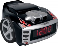 Emerson Radio Hot Wheels HW800 Snore Slammer Alarm Clock Radio (Red/Black) Emerson Radio Hot Wheels HW800 Snore Slammer Alarm Clock Radio (Red/Black)