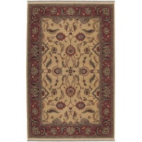 Karastan Ashara Collection Agra Ivory 5'9 X 9' Karastan Ashara Collection Agra Ivory 5'9 X 9'