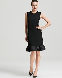 A cascade of circular pleats round the hemline of this Bloomingdale's Exclusive BASLER dress for a thoroughly modern approach to the classic LBD. Keep the silhouette center stage with sleek black accents. A cascade of circular pleats round the hemline of this Bloomingdale's Exclusive BASLER dress for a thoroughly modern approach to the classic LBD. Keep the silhouette center stage with sleek black accents.