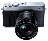 Fujifilm X-E1 16.3MP Compact System Digital Camera with 2.8-Inch LCD- Kit with 18-55mm Lens (Silver) Fujifilm X-E1 16.3MP Compact System Digital Camera with 2.8-Inch LCD- Kit with 18-55mm Lens (Silver)