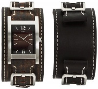 GUESS U0083G1 Bold Buckled Cuff Watch with Interchange GUESS U0083G1 Bold Buckled Cuff Watch with Interchange