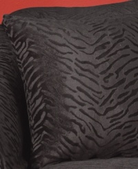 This Animal plush pillow brings a touch of wild inspiration and lush texture to any style furniture with its soft print. This Animal plush pillow brings a touch of wild inspiration and lush texture to any style furniture with its soft print.
