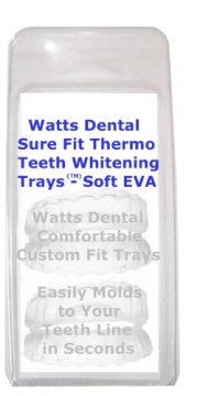 Watts Dental Comfort Fit Teeth Whitening Trays - 4 Trays - 2 Complete Sets Watts Dental Comfort Fit Teeth Whitening Trays - 4 Trays - 2 Complete Sets