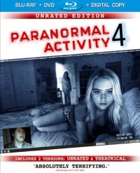 Paranormal Activity 4: Unrated Edition/Rated Version (Blu-ray/DVD Combo + Digital Copy + UltraViolet) Paranormal Activity 4: Unrated Edition/Rated Version (Blu-ray/DVD Combo + Digital Copy + UltraViolet)