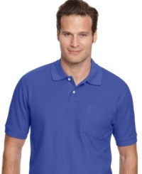 Clean, classic simplicity. This polo shirt from John Ashford is a must-have for every man. Clean, classic simplicity. This polo shirt from John Ashford is a must-have for every man.