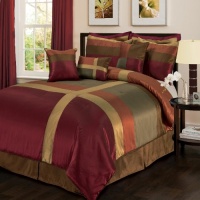 Lush Decor Iman 8-Piece Comforter Set, Queen Lush Decor Iman 8-Piece Comforter Set, Queen