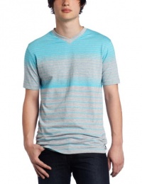 Southpole Men's Engineered Stripe V-Neck T-Shirt Southpole Men's Engineered Stripe V-Neck T-Shirt