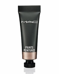 A high tech, high performance eye shadow product which goes on creamy; dries to a powdery finish. It is ideal for colour-intensive, texture-rich looks that need to last. Made with concentrated pearl pigments in a cream colour formulation, the transformative abilities of MAC Paints allow for easy application, blendability, and flexibility of coverage. Its transfer-resistant finish creates a smooth, crease-free, slightly shiny, reflective look to the lid. A high tech, high performance eye shadow product which goes on creamy; dries to a powdery finish. It is ideal for colour-intensive, texture-rich looks that need to last. Made with concentrated pearl pigments in a cream colour formulation, the transformative abilities of MAC Paints allow for easy application, blendability, and flexibility of coverage. Its transfer-resistant finish creates a smooth, crease-free, slightly shiny, reflective look to the lid.