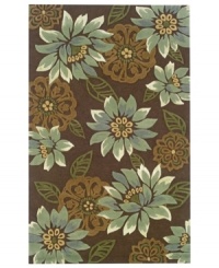 Delight the senses with Sphinx's lively Utopia rug. Inspired by the beauty of a wildflower garden in bloom, the rug features outspoken blossoms in soft blues and earthy tones for a gorgeous addition to your home. With an ultrasoft, lustrous finish for a blissful result. Delight the senses with Sphinx's lively Utopia rug. Inspired by the beauty of a wildflower garden in bloom, the rug features outspoken blossoms in soft blues and earthy tones for a gorgeous addition to your home. With an ultrasoft, lustrous finish for a blissful result.