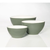 Noritake Colorwave Green 3-Piece Bowl Set Noritake Colorwave Green 3-Piece Bowl Set