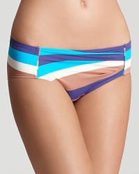 In a refreshingly cool color palette, MARC BY MARC JACOBS' striped bikini bottom is made for poolside lounging.