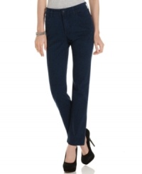 These petite skinny jeans from Not Your Daughter's Jeeans feature a fun and fashionable cheetah print and a slimming fabric! These petite skinny jeans from Not Your Daughter's Jeeans feature a fun and fashionable cheetah print and a slimming fabric!
