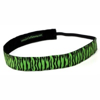 Zebra Groovy Headband in Green 7/8 Zebra Groovy Headband in Green 7/8
