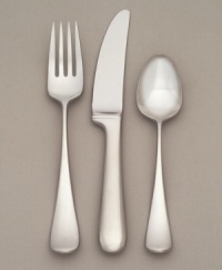 Achieving perfect harmony between function and beauty has been the vision of Yamazaki flatware designers since 1918. A versatile complement to a variety of table linens, glassware and casual china, the Hafnia 5-piece place settings are simple and substantial in superior quality 18/8 stainless steel. Achieving perfect harmony between function and beauty has been the vision of Yamazaki flatware designers since 1918. A versatile complement to a variety of table linens, glassware and casual china, the Hafnia 5-piece place settings are simple and substantial in superior quality 18/8 stainless steel.