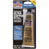 Permatex 81878 Ultra Copper Maximum Temperature RTV Silicone Gasket Maker, 3 oz. Tube Permatex 81878 Ultra Copper Maximum Temperature RTV Silicone Gasket Maker, 3 oz. Tube