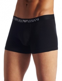 Emporio Armani Men's Cotton Stretch Boxer Brief, Black, Medium Emporio Armani Men's Cotton Stretch Boxer Brief, Black, Medium