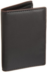 Jack Spade Mill Leather Vertical Card Holder, Black, One Size Jack Spade Mill Leather Vertical Card Holder, Black, One Size