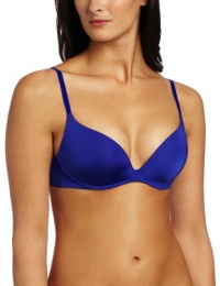 Calvin Klein Women's Push Positive Push Up Bra, Blue Royale, 36C Calvin Klein Women's Push Positive Push Up Bra, Blue Royale, 36C
