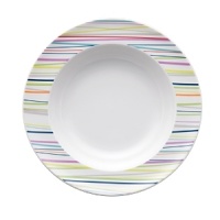 Add a pop of color to your table with Thomas for Rosenthal's Sunny Day Stripe Bowl. The brightly hued dish coordinates with the rest of the mix and match Sunny Day collection. Add a pop of color to your table with Thomas for Rosenthal's Sunny Day Stripe Bowl. The brightly hued dish coordinates with the rest of the mix and match Sunny Day collection.