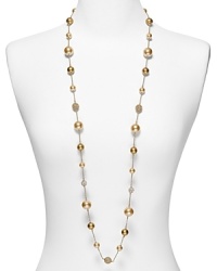 Finish your look with this chic beaded necklace from Carolee. Finish your look with this chic beaded necklace from Carolee.