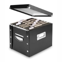 Snap-N-Store Letter-Size File Box, Black (SNS01533) Snap-N-Store Letter-Size File Box, Black (SNS01533)