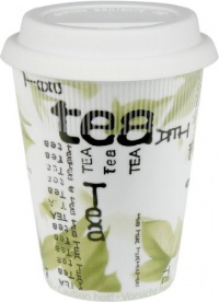 Konitz 12-Ounce Tea Collage Travel Mugs and Silicon Lid, Assorted, Set of 4 Konitz 12-Ounce Tea Collage Travel Mugs and Silicon Lid, Assorted, Set of 4