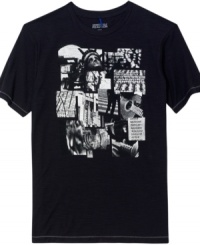 Model Tee. This t-shirt from Kenneth Cole Reaction puts you in the driver's seat of cool casual style. Model Tee. This t-shirt from Kenneth Cole Reaction puts you in the driver's seat of cool casual style.