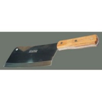 Winco Heavy Duty Cleaver with Wood Handle 3 1/2 x 8 inch Blade Winco Heavy Duty Cleaver with Wood Handle 3 1/2 x 8 inch Blade