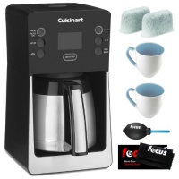 Cuisinart DCC-2900 12-Cup PerfecTemp Thermal Coffee Maker + 2 Cuisinart Replacement Water Filters + 2 Stoneware Coffee Mugs + Dust Blower + Microfiber Cleaning Cloth Cuisinart DCC-2900 12-Cup PerfecTemp Thermal Coffee Maker + 2 Cuisinart Replacement Water Filters + 2 Stoneware Coffee Mugs + Dust Blower + Microfiber Cleaning Cloth