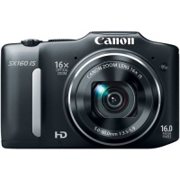 Canon PowerShot SX160 IS 16.0 MP Digital Camera with 16x Wide-Angle Optical Image Stabilized Zoom with 3.0-Inch LCD (Black) Canon PowerShot SX160 IS 16.0 MP Digital Camera with 16x Wide-Angle Optical Image Stabilized Zoom with 3.0-Inch LCD (Black)