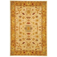 Safavieh AN543C 8-Feet Anatolia Collection Handmade Hand-Spun Wool Square Area Rug, Ivory and Gold Safavieh AN543C 8-Feet Anatolia Collection Handmade Hand-Spun Wool Square Area Rug, Ivory and Gold