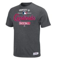 MLB St. Louis Cardinals T-Shirt, Grey MLB St. Louis Cardinals T-Shirt, Grey