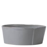 Vietri Lastra Gray Large Serving Bowl 10.75 in Vietri Lastra Gray Large Serving Bowl 10.75 in
