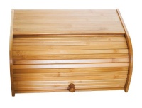 Lipper International Bamboo Rolltop Bread Box Lipper International Bamboo Rolltop Bread Box