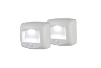 Mr. Beams MB532 Battery Operated Indoor/Outdoor Motion-Sensing LED Step Light, White,, 2-Pack Mr. Beams MB532 Battery Operated Indoor/Outdoor Motion-Sensing LED Step Light, White,, 2-Pack
