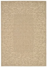 Safavieh Courtyard Collection CY5139B Coffee and Sand Indoor/ Outdoor Area Rug, 4-Feet by 5-Feet 7-Inch Safavieh Courtyard Collection CY5139B Coffee and Sand Indoor/ Outdoor Area Rug, 4-Feet by 5-Feet 7-Inch