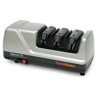 Chef's Choice 120 Diamond Hone 3-Stage Professional Knife Sharpener, Platinum Chef's Choice 120 Diamond Hone 3-Stage Professional Knife Sharpener, Platinum