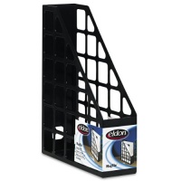 Rubbermaid Techfile Plastic Magazine File, 3 x 9 5/8 x 11 5/8 Inches, Black (40406ROS) Rubbermaid Techfile Plastic Magazine File, 3 x 9 5/8 x 11 5/8 Inches, Black (40406ROS)