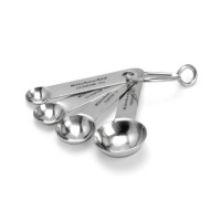 Kitchenaid Gourmet Stainless Steel Measuring Spoons, Set of 4 Kitchenaid Gourmet Stainless Steel Measuring Spoons, Set of 4