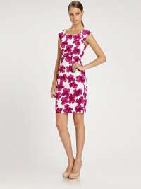 EXCLUSIVELY AT SAKS. Pretty painterly florals highlight this elegant frock tailored with a hint of stretch for a sleek, feminine fit.Square necklineExtended shouldersSet-in waistFlat frontCenter back zipperAbout 24 from natural waist97% cotton/3% spandexDry cleanMade in USA of imported fabricModel shown is 5'9 (175cm) wearing US size 4. EXCLUSIVELY AT SAKS. Pretty painterly florals highlight this elegant frock tailored with a hint of stretch for a sleek, feminine fit.Square necklineExtended shouldersSet-in waistFlat frontCenter back zipperAbout 24 from natural waist97% cotton/3% spandexDry cleanMade in USA of imported fabricModel shown is 5'9 (175cm) wearing US size 4.