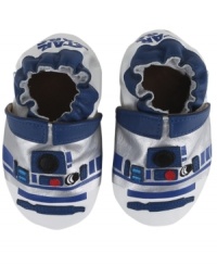 Far out! He'll be a fan of the space age in these comfy shoes from Robeez made for easy movement, grip and muscle development. Far out! He'll be a fan of the space age in these comfy shoes from Robeez made for easy movement, grip and muscle development.