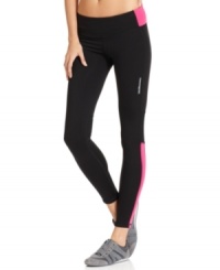 Add some style to your workout with these colorblocked active leggings from Calvin Klein Performance! Add some style to your workout with these colorblocked active leggings from Calvin Klein Performance!