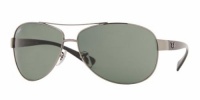 RAY BAN RB 3386 RB3386 004/71 GUNMETAL FRAME GREEN LENS AVIATOR SUNGLASSES SHADES, 67mm-13mm RAY BAN RB 3386 RB3386 004/71 GUNMETAL FRAME GREEN LENS AVIATOR SUNGLASSES SHADES, 67mm-13mm