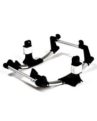 With the car seat adapter for Graco®, the car seat goes easily from the chassis of your Bugaboo to the backseat of your car and back again. With the car seat adapter for Graco®, the car seat goes easily from the chassis of your Bugaboo to the backseat of your car and back again.