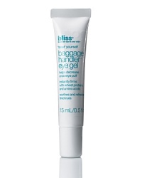 This lightweight eye treatment is hands - and bags - down your best bet for fighting persistent puff (or temporary post-party peeper-fatigue). Cucumber and cornflower extracts and fine line-whittling wheat proteins reduce incumbent wrinkles, leaving you looking bright-eyed (even when you feel bushed). This lightweight eye treatment is hands - and bags - down your best bet for fighting persistent puff (or temporary post-party peeper-fatigue). Cucumber and cornflower extracts and fine line-whittling wheat proteins reduce incumbent wrinkles, leaving you looking bright-eyed (even when you feel bushed).