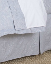Lauren by Ralph Lauren Bedding Suite Pale Blue Paisley KING Bedskirt Lauren by Ralph Lauren Bedding Suite Pale Blue Paisley KING Bedskirt